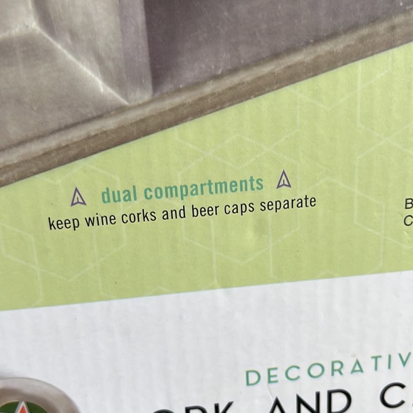 Meridian Point Mercantile Cork & Cap Saver home decor NIB NEW - Picture 6 of 8